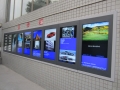 55 pouces lcd étanche extérieure le kiosque d’information monté de mur de signalisation numérique tv