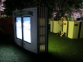 kiosque de LCD extérieur 70 pouces stand pour parc d’Australie